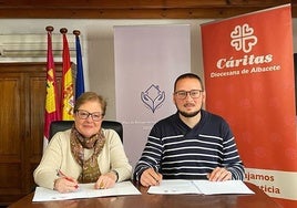 Cáritas cofinanciará con 200.000 euros el nuevo Centro de Mayores de Letur tras el convenio con el ayuntamiento