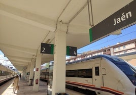 La circulación ferroviaria en Jaén, suspendida durante más de ocho horas