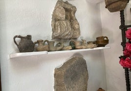 El patio de Córdoba con un pequeño museo arqueológico: de los romanos y paleocristianos a la ciudad califal