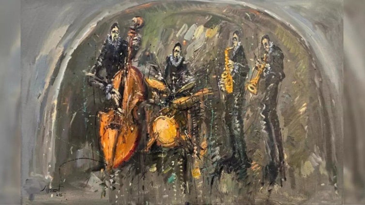 Llega a Toledo la curiosa reinterpretación de la obra de El Greco, a cargo del artista mexicano Jazzamoart