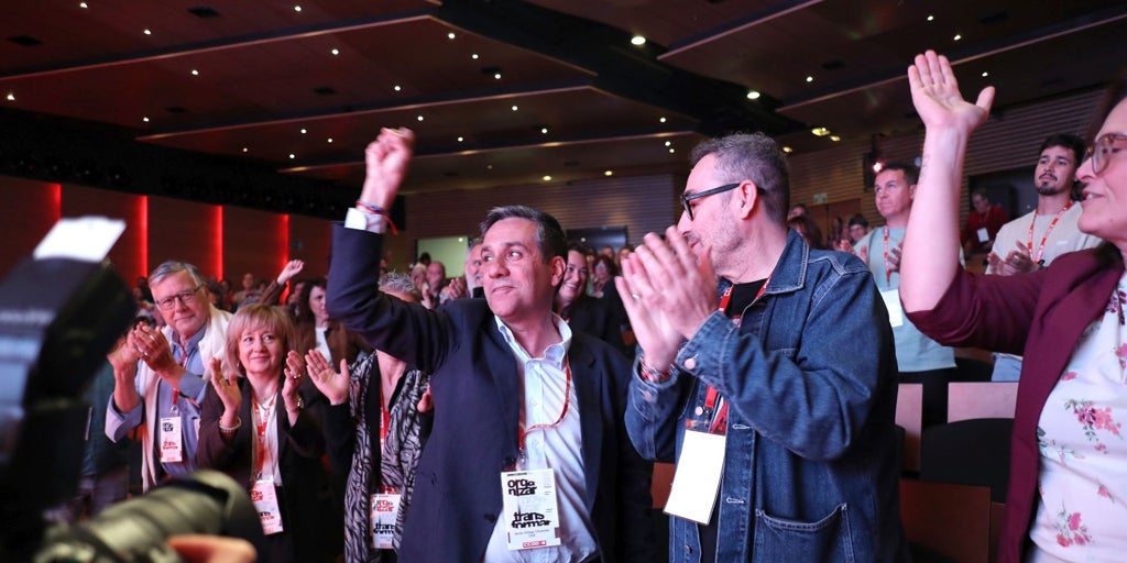 Javier Ortega, con un 93,45% de votos para dirigir CCOO, pedirá a la Junta un «pacto por los servicios públicos»
