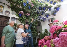 Los visitantes no tienen dudas con los Patios de Córdoba: «Les damos una notaza, un diez sobre diez»