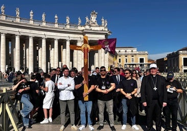 Cerca de un millar de devotos de Nuestro Padre Jesús Nazareno de León peregrinan hasta la Basílica de San Pedro del Vaticano