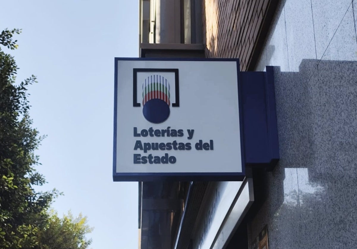 Imagen de archivo de una administración de lotería