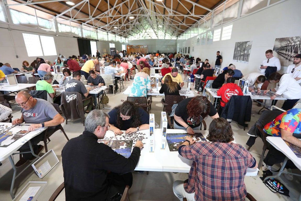 El Torneo Solidario de Puzles de Toledo, en imágenes