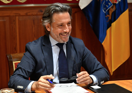 El expresidente del Parlamento canario, Gustavo Matos