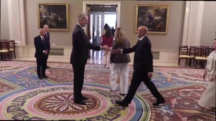 El rey recibe en audiencia al Consejo General de Colegios Oficiales de Graduados Sociales