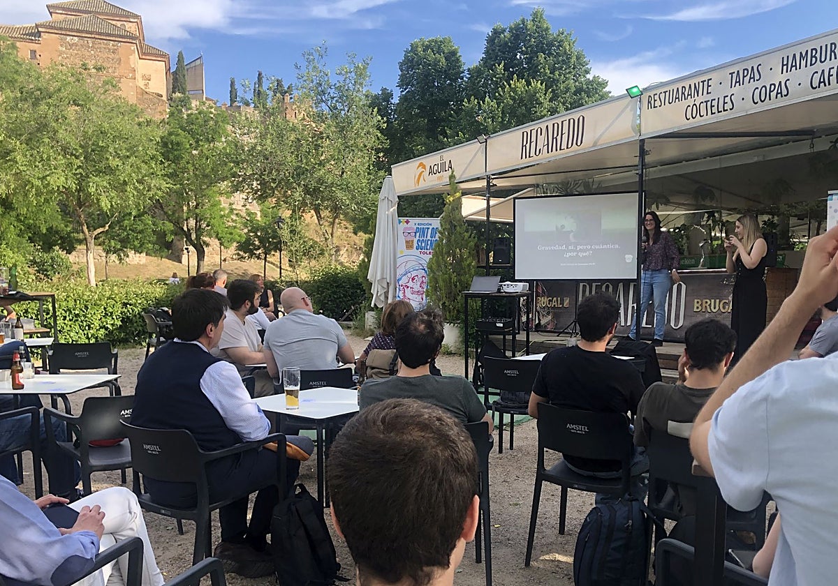 Beatriz Elizaga de Navascués, en la terraza Recaredo