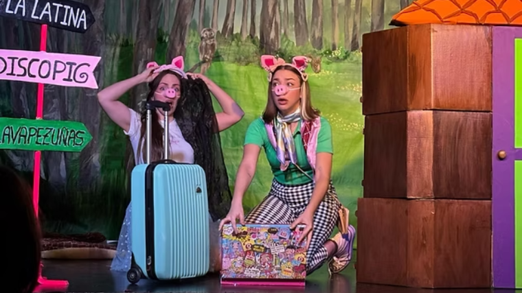 Las Tres Cerditas en el Teseo Teatro