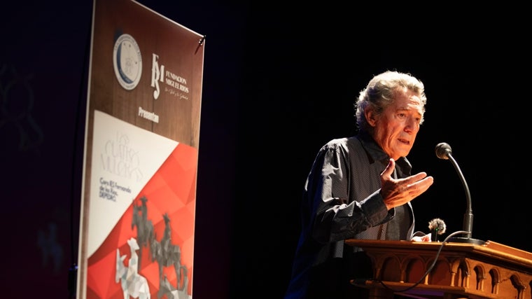 Miguel Ríos ha intervenido en el acto