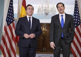 Albares reclama ante Washington el fin del bloqueo en Gaza