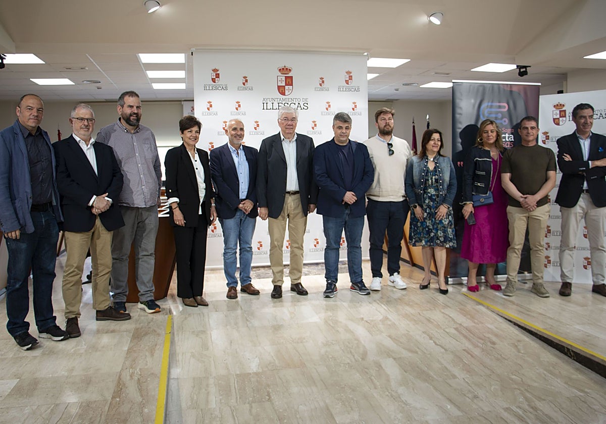 Presentación en Illescas de Conecta Empresa