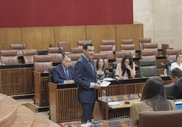 La oposición abandona en bloque el Parlamento de Andalucía tras un intenso debate sobre dependencia con Juanma Moreno