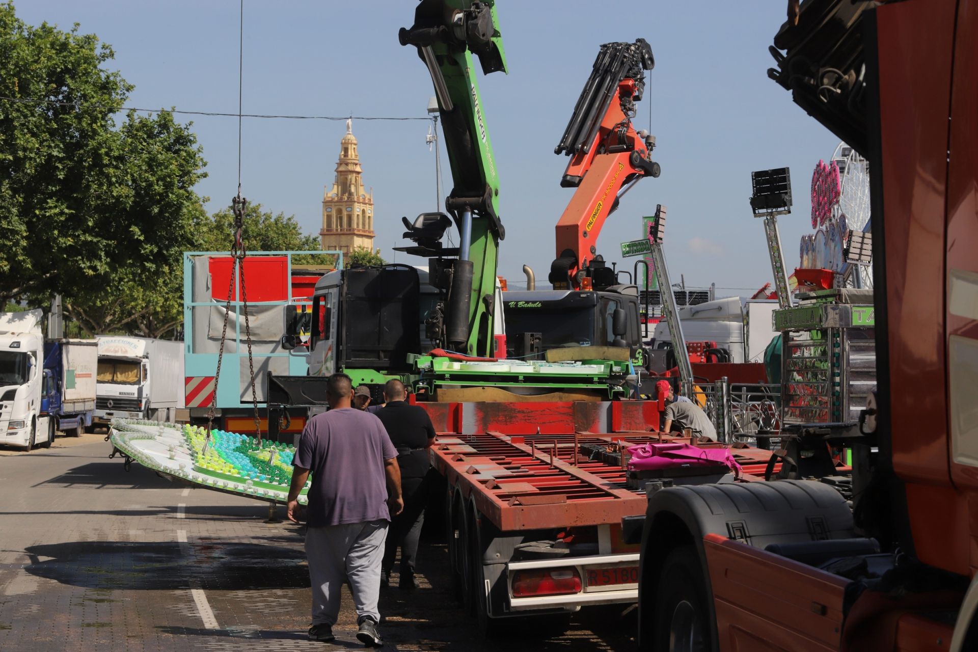 Los últimos preparativos de la Feria de Córdoba 2025, en imágenes