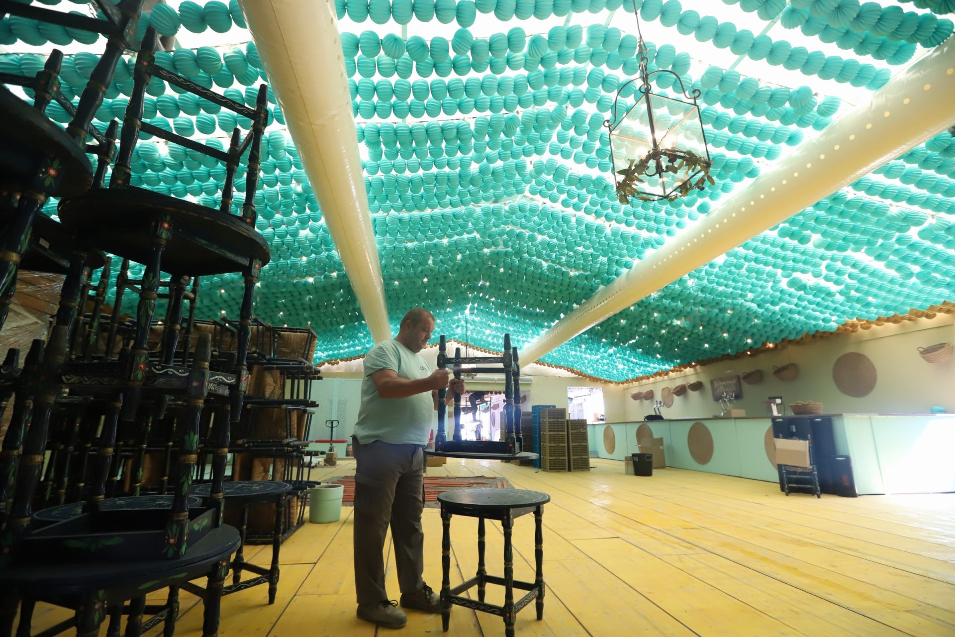 Los últimos preparativos de la Feria de Córdoba 2025, en imágenes