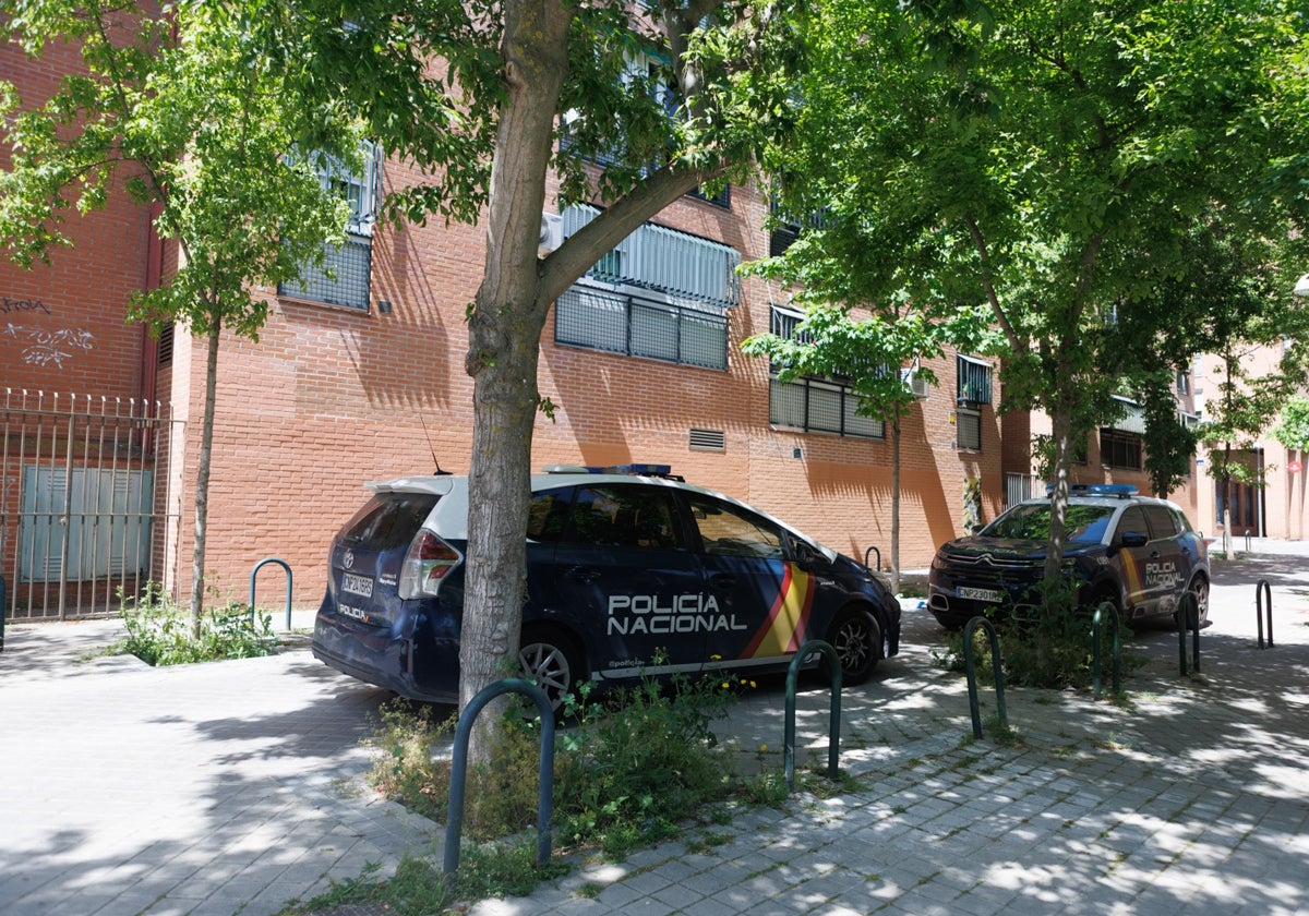 Coches patrulla de Policía Nacional