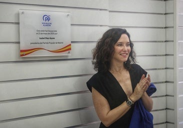 Ayuso reactiva al PP de Madrid y envía un mensaje al sanchismo: «No les tenemos miedo»