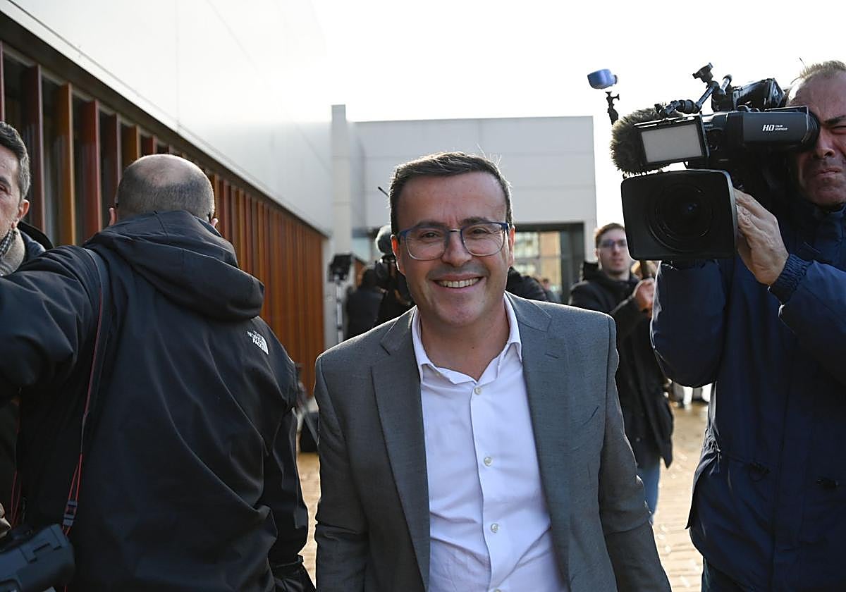 Miguel Ángel Gallardo, líder de los socialistas de Extremadura