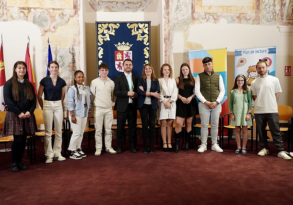 Entrega de los IV Premios 'Mi libro preferido' Castilla y León, con la asistencia de la consejera de Educación, Rocío Lucas, y del director general de la Fundación José Manuel Lara, Pablo Morillo Pérez