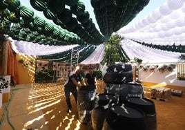 Los últimos preparativos de la Feria de Córdoba 2025, en imágenes