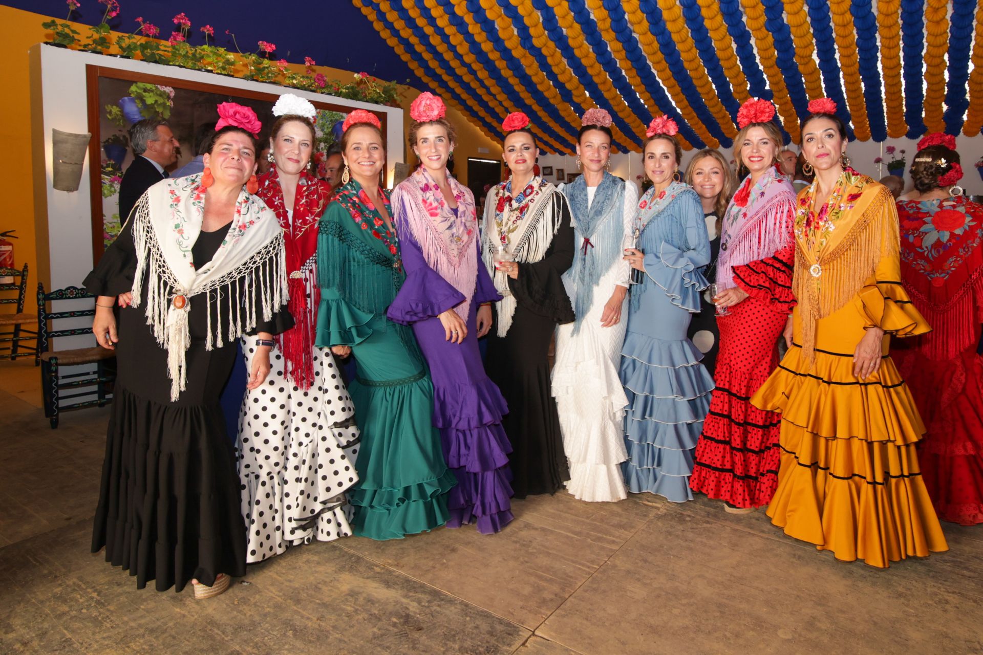 El ambiente en las casetas del sábado de Feria en Córdoba, en imágenes