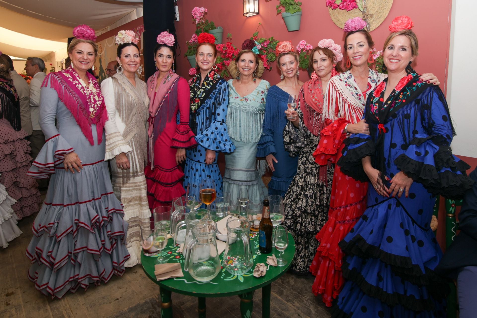 El ambiente en las casetas del sábado de Feria en Córdoba, en imágenes