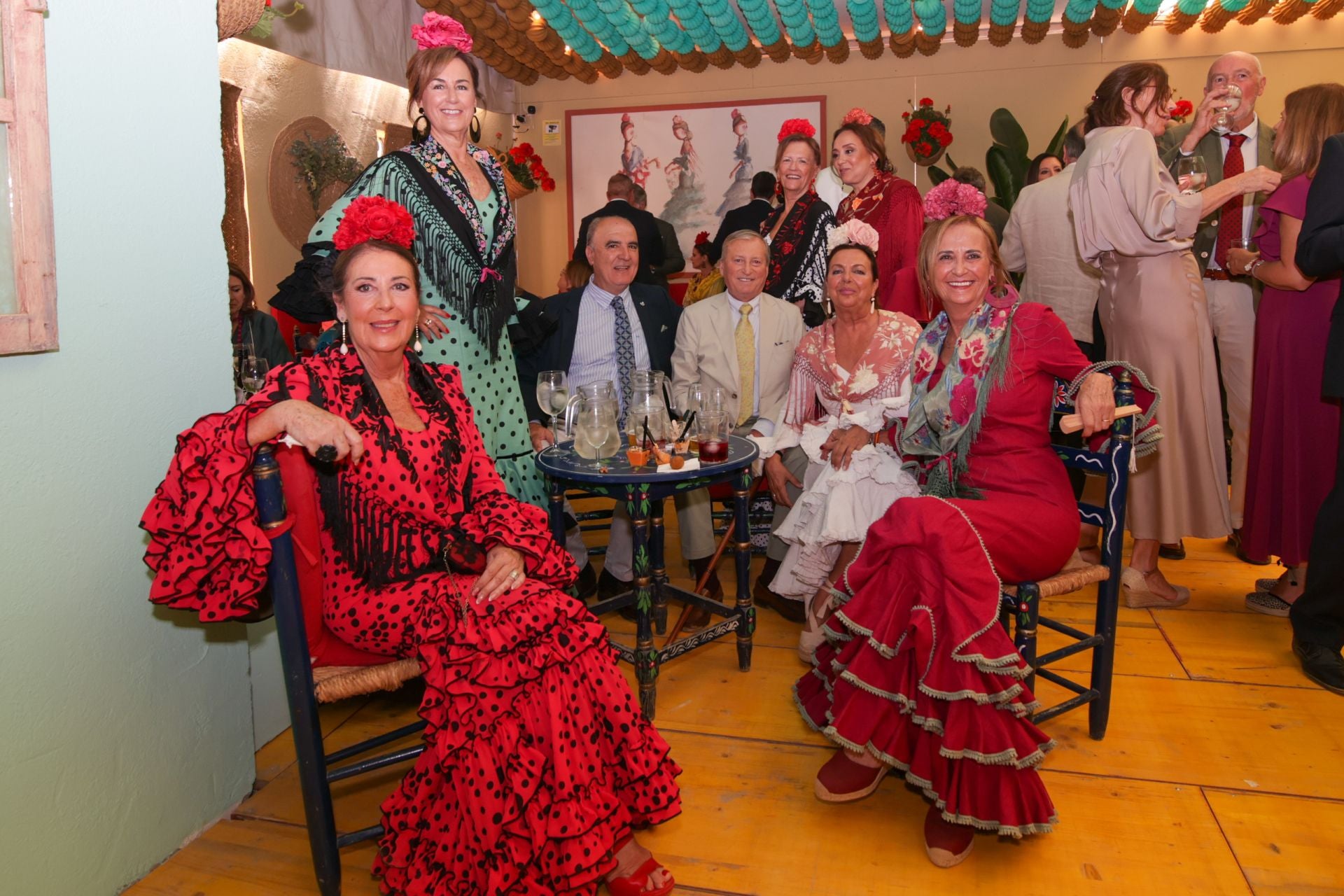 Las mejores imágenes del gran ambiente en las casetas de la Feria de Córdoba este sábado