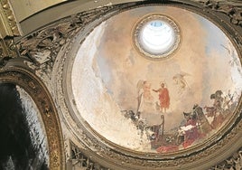 Los frescos de San Francisco el Grande, patrimonio dañado sin fecha de restauración