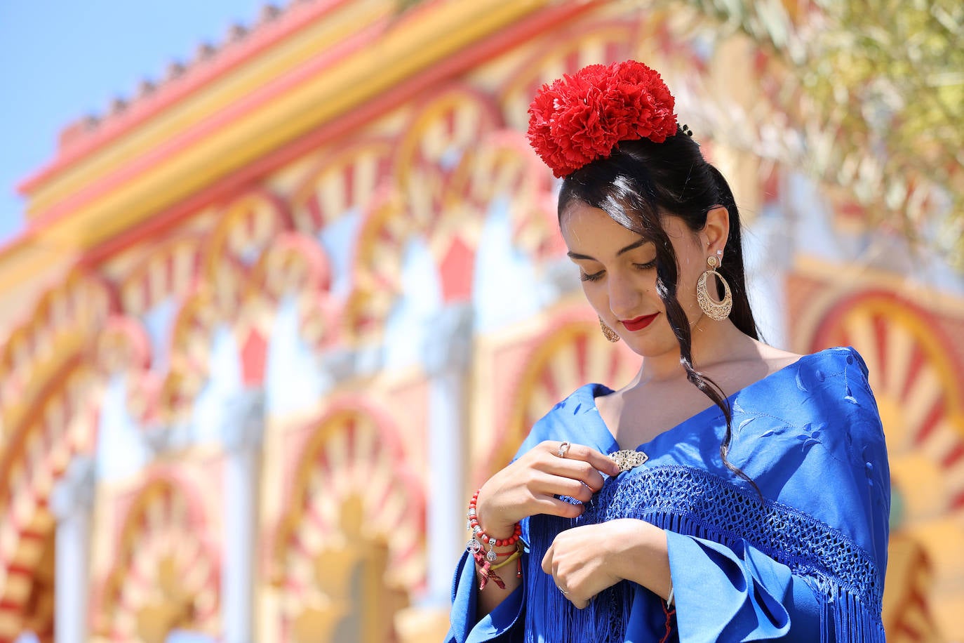 Ambiente de gala en el domingo de Feria de Córdoba, en imágenes