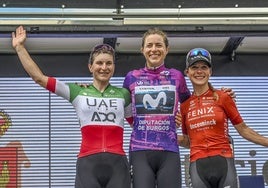 La suiza Marlen Reusser, del Movistar Team, campeona de la Vuelta a Burgos Femenina 2025