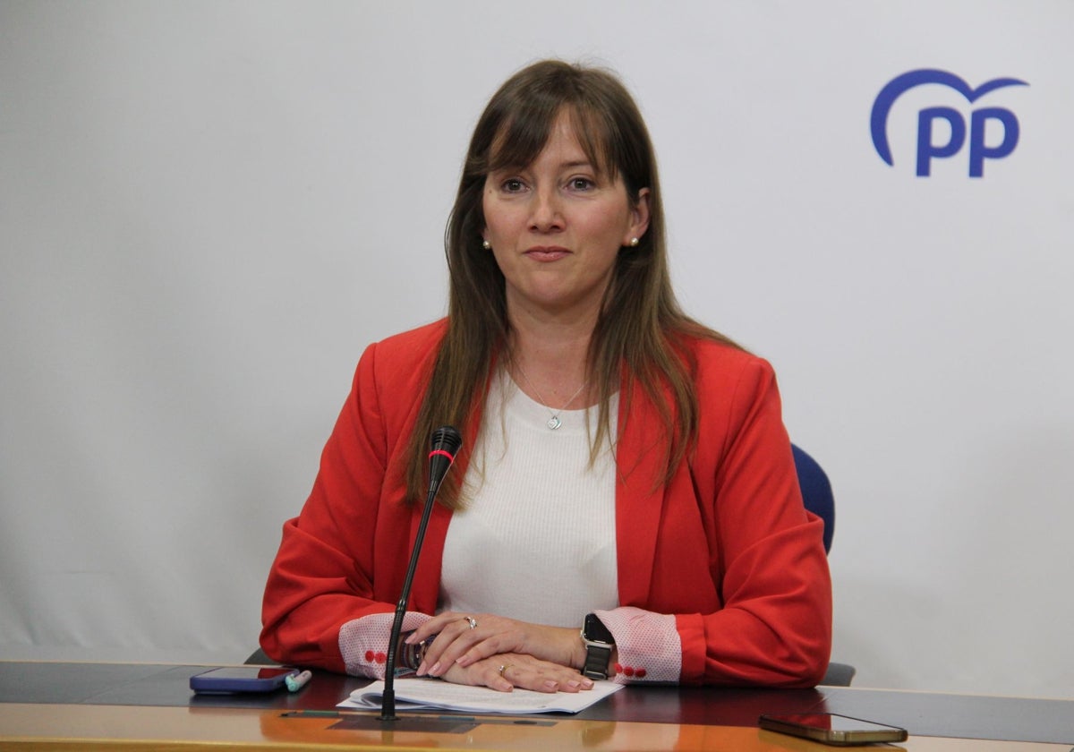 Tania Andicoberry, diputada del PP en las Cortes de Castilla-La Mancha