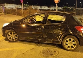 Detenido por conducir bajo los efectos de las drogas y chocar contra vehículos aparcados en El Puerto de Santa María