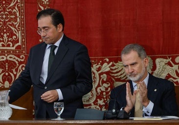 Albares instruye ante el Rey a los nuevos diplomáticos para «conseguir la oficialidad» de las lenguas en Europa