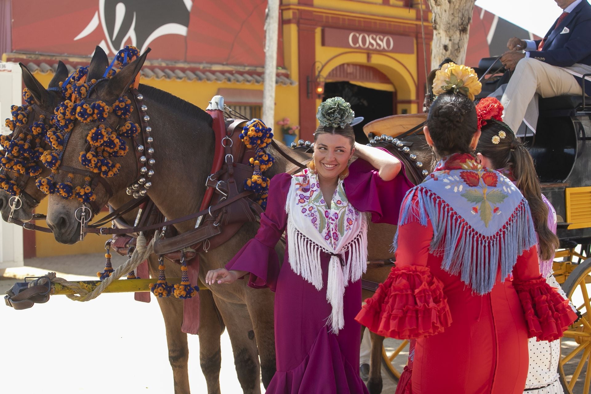 El lucido ambiente el martes de Feria de Córdoba, en imágenes