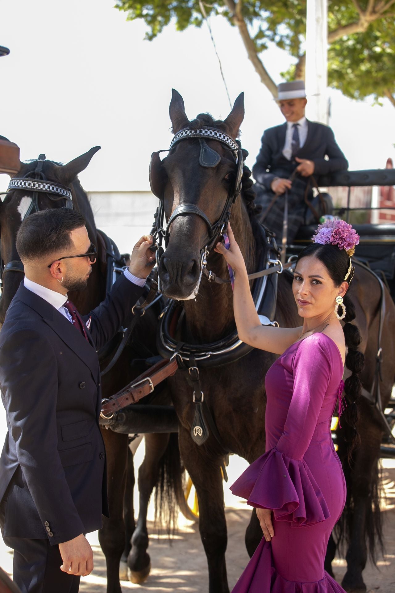 El lucido ambiente el martes de Feria de Córdoba, en imágenes