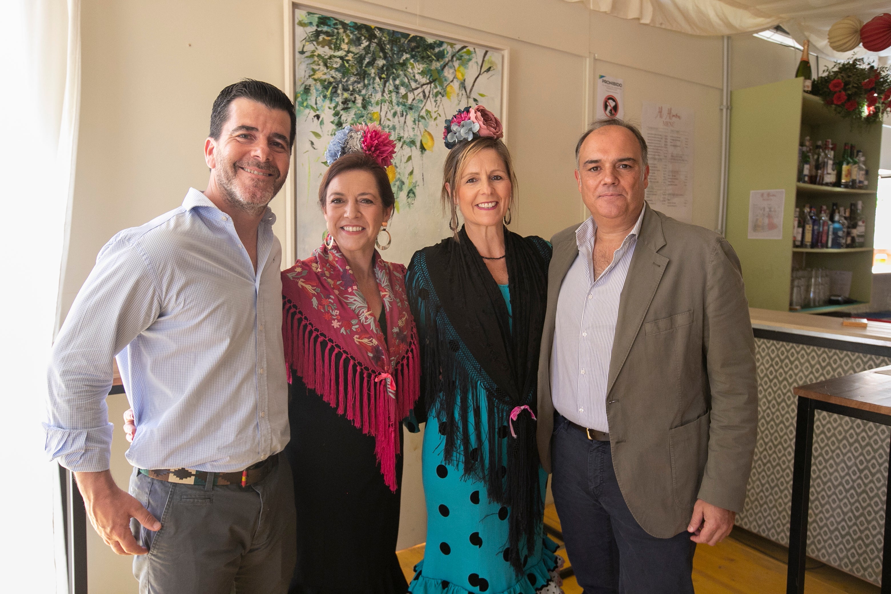 Las mejores imágenes del ambiente en las casetas el martes de Feria en Córdoba