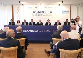 Nicolás, este martes, durante la Asamblea General