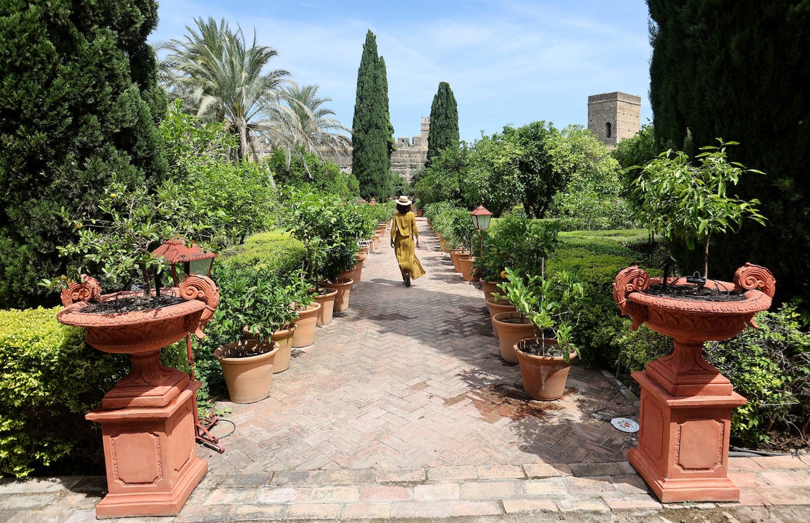 El impresionante Jardín del Palacio de Portocarrero de Palma del Río, en imágenes