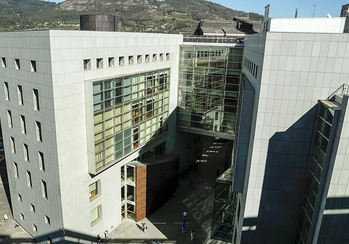 Vista de los juzgados de Oviedo.