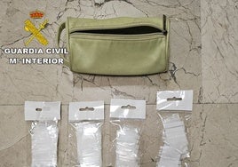 La Guardia Civil desarticula un punto de venta de droga en una tienda de alimentación de Numancia de la Sagra