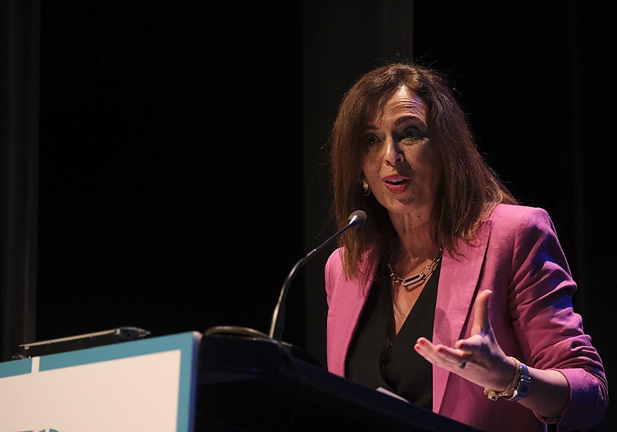 Imagen de la consejera de Fomento de la Junta, Rocío Díaz, este martes en el II Foro ABC