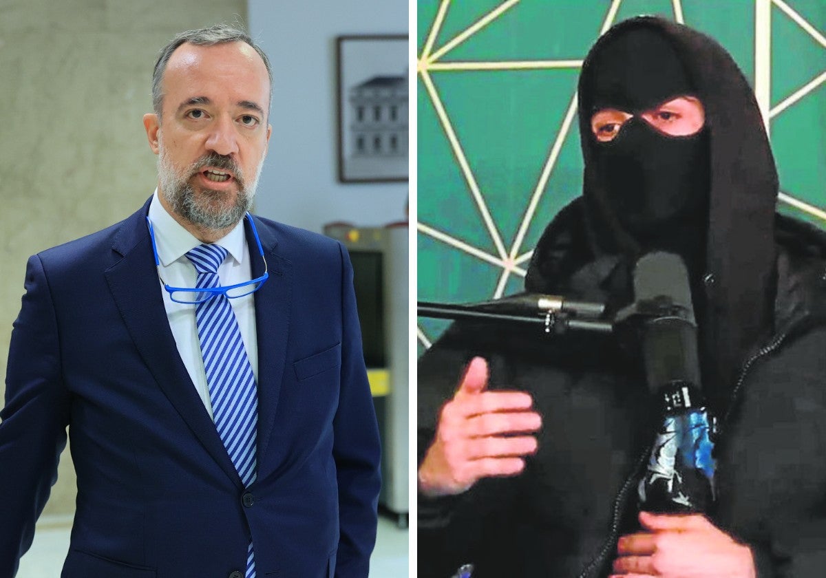 Francisco Martínez, ex secretario de Estado de Seguridad y el hacker José Luis Huertas, 'Alcasec'