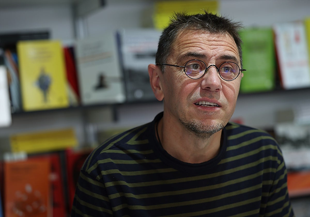 El cofundador de Podemos, Juan Carlos Monedero