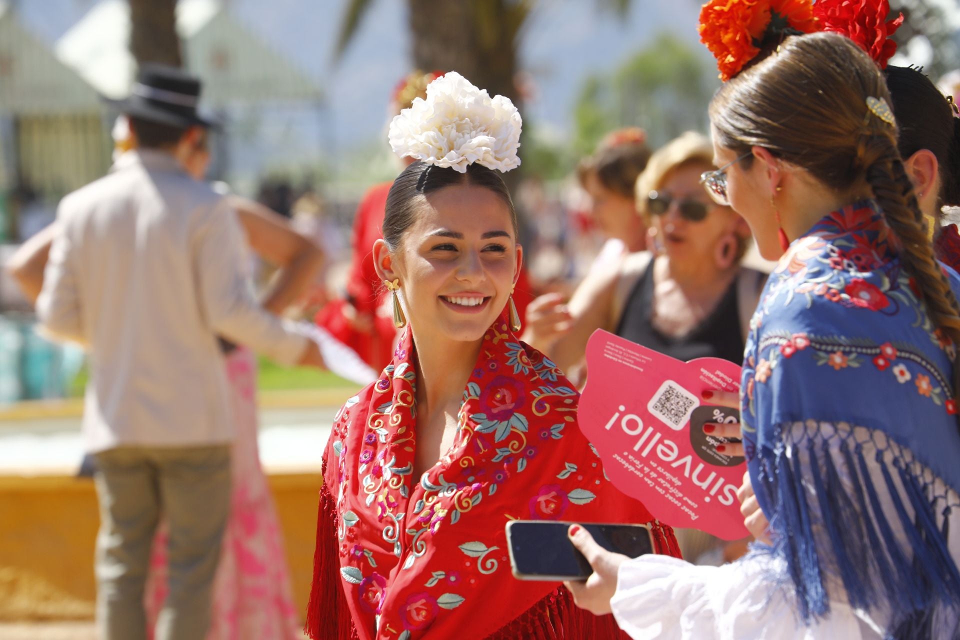 El brillante ambiente del miércoles de Feria en Córdoba, en imágenes