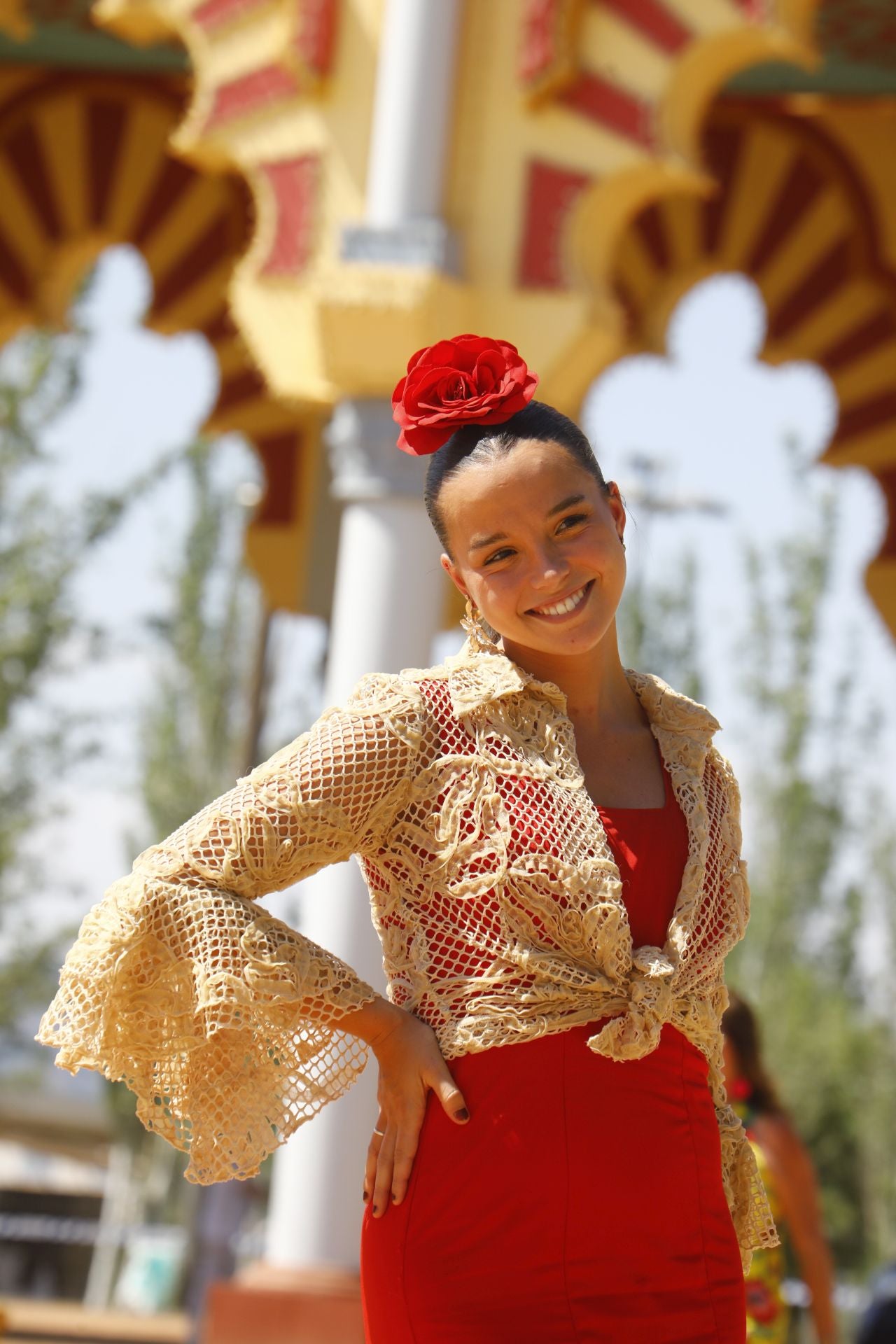 El brillante ambiente del miércoles de Feria en Córdoba, en imágenes