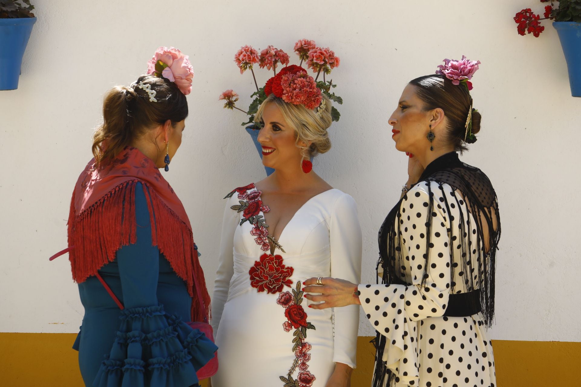 El brillante ambiente del miércoles de Feria en Córdoba, en imágenes