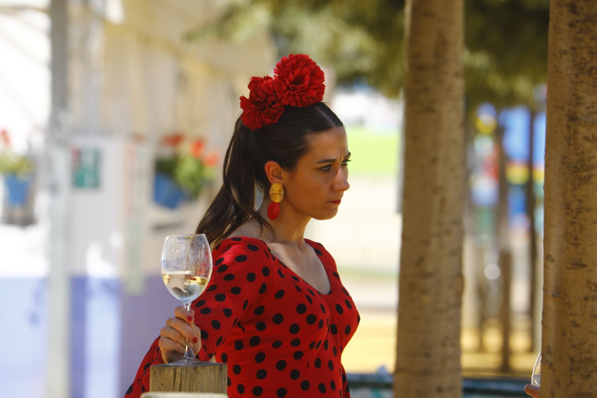 El brillante ambiente del miércoles de Feria en Córdoba, en imágenes