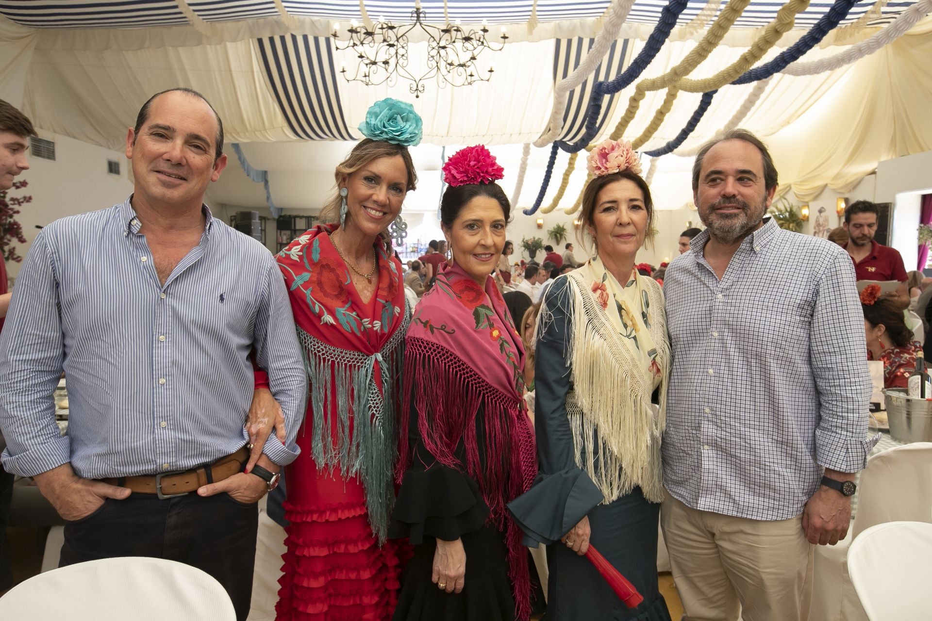 Las mejores imágenes del ambiente en las casetas el miércoles de la Feria de Córdoba