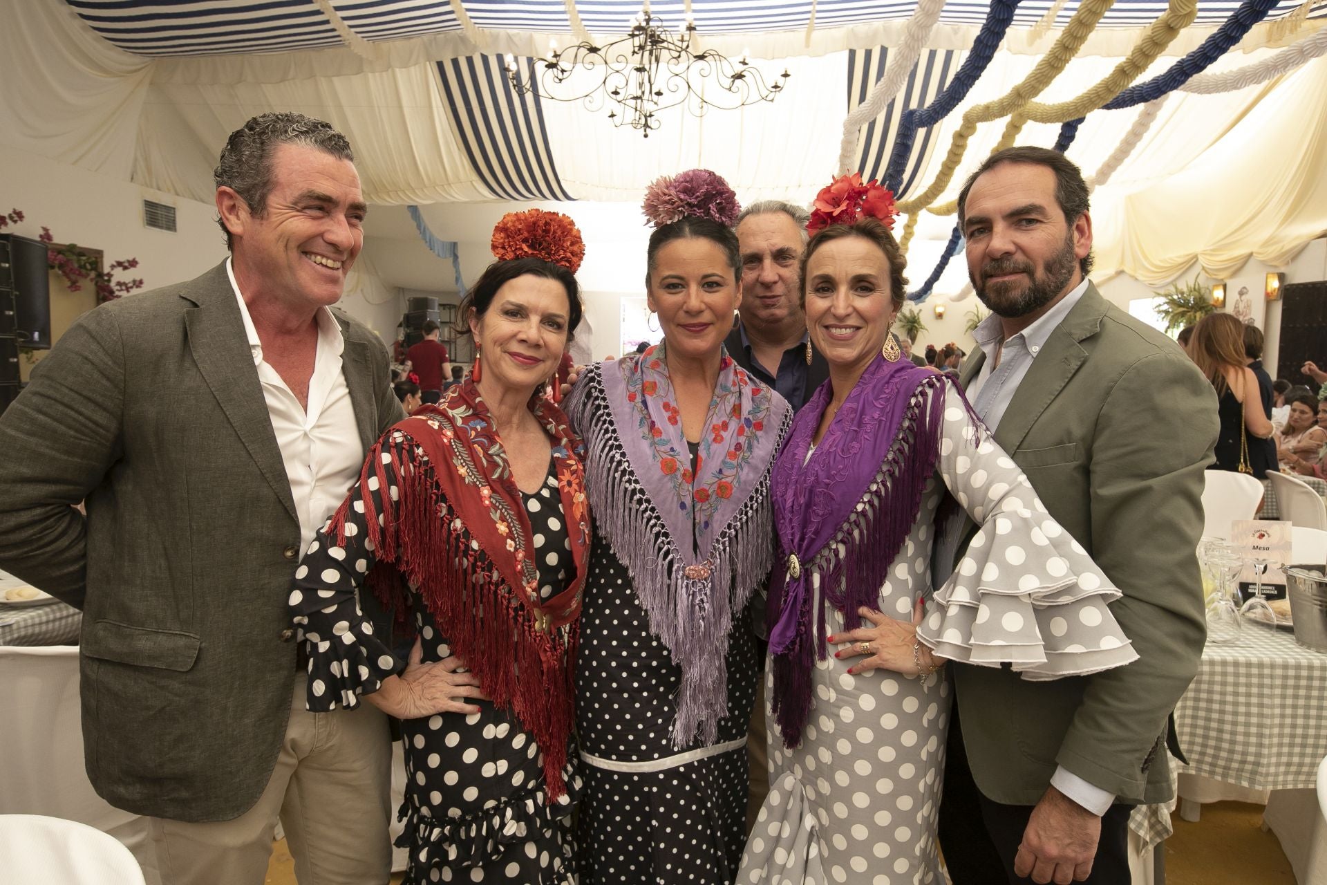 Las mejores imágenes del ambiente en las casetas el miércoles de la Feria de Córdoba