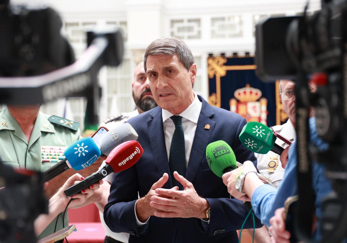 Pedro Fernández, en declaraciones a medios este miércoles